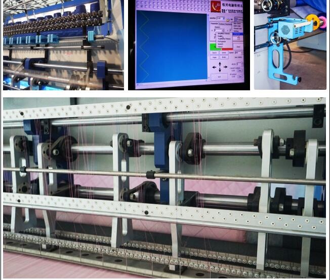 Trapuntatrice dell'ago del computer di alta qualità multi con il dispositivo di taglio