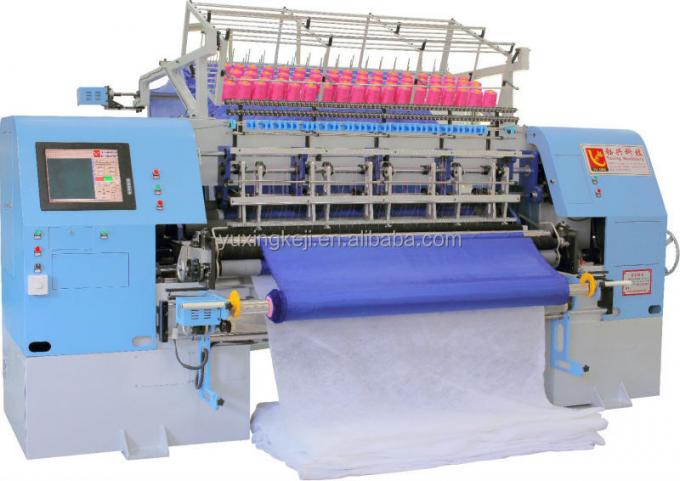 Multi prezzo della trapuntatrice delle coperte dell'ago del computer ad alta velocità di Yuxing con il dispositivo di taglio di bordo